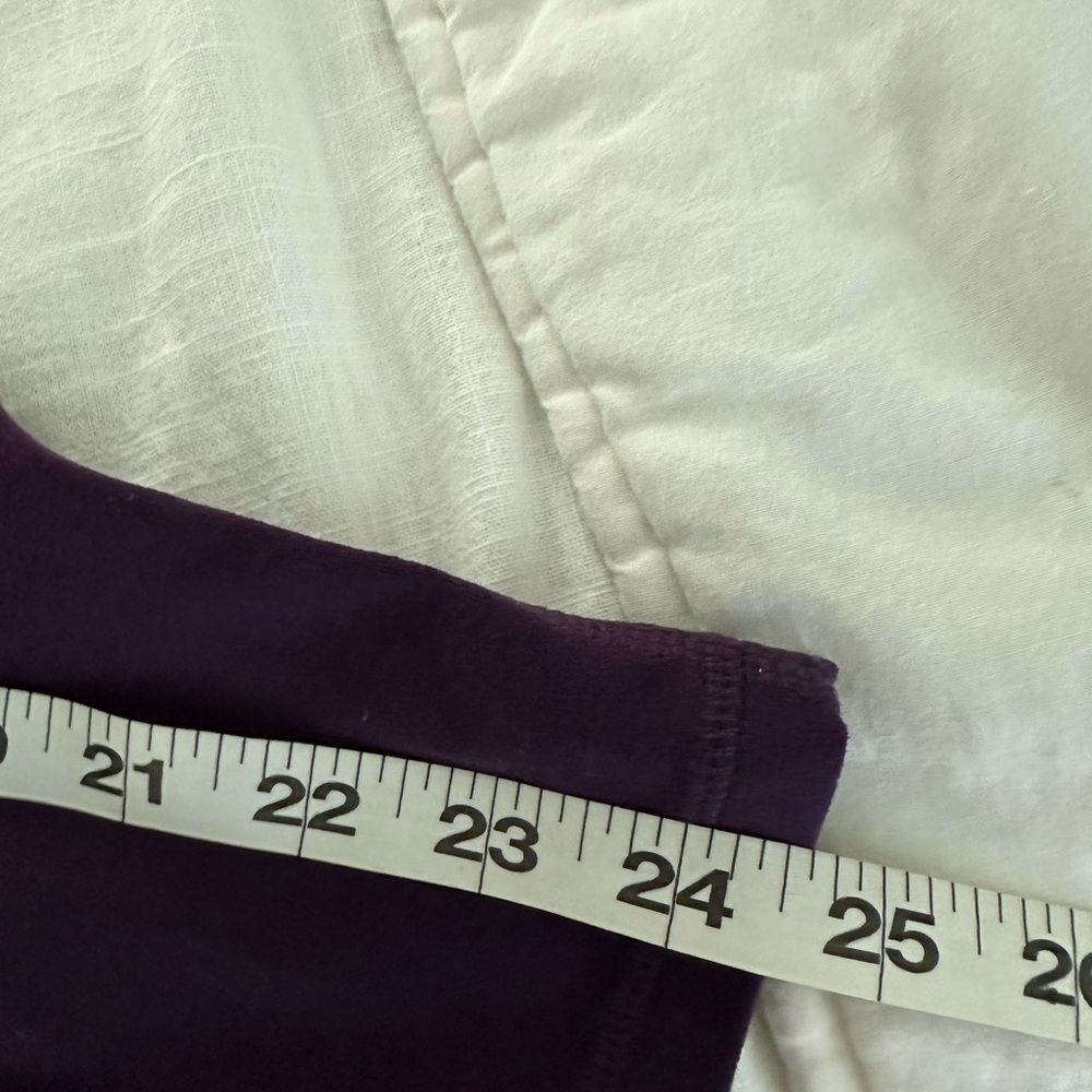 Athleta Women’s Small Purple Shiva 7/8 Cutout Leggings - Picture 6 of 8